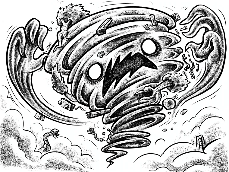 Hurricane with teeth