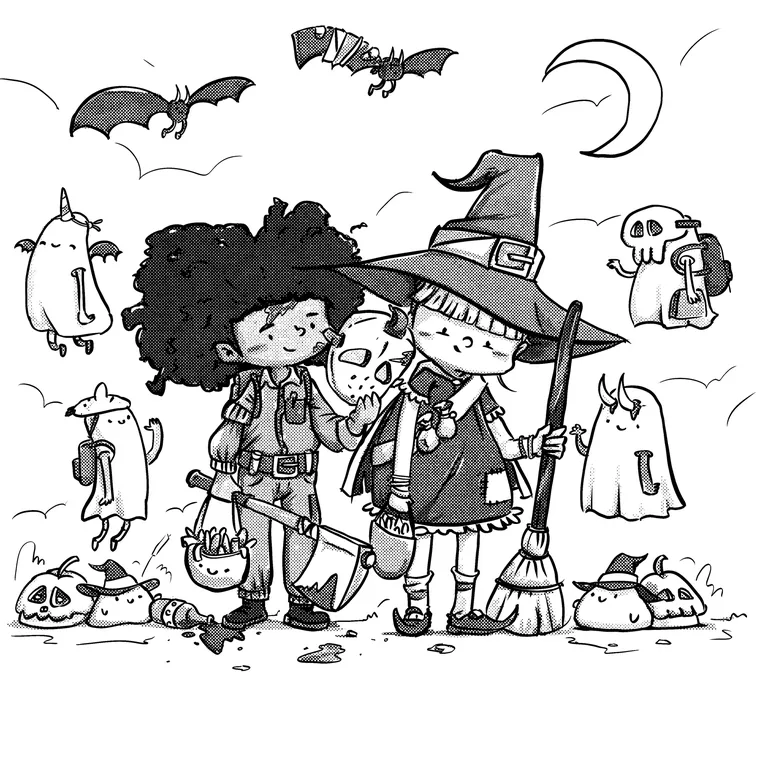 Trick or treat, kind of