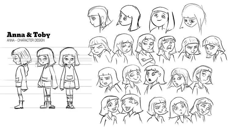 Anna's face, forty ways