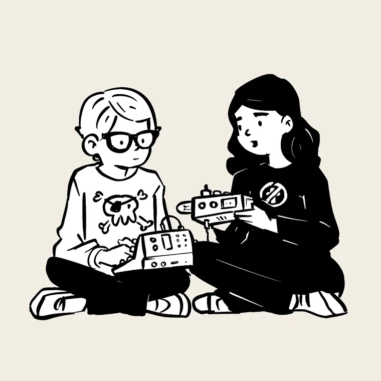 Trading bots on the floor