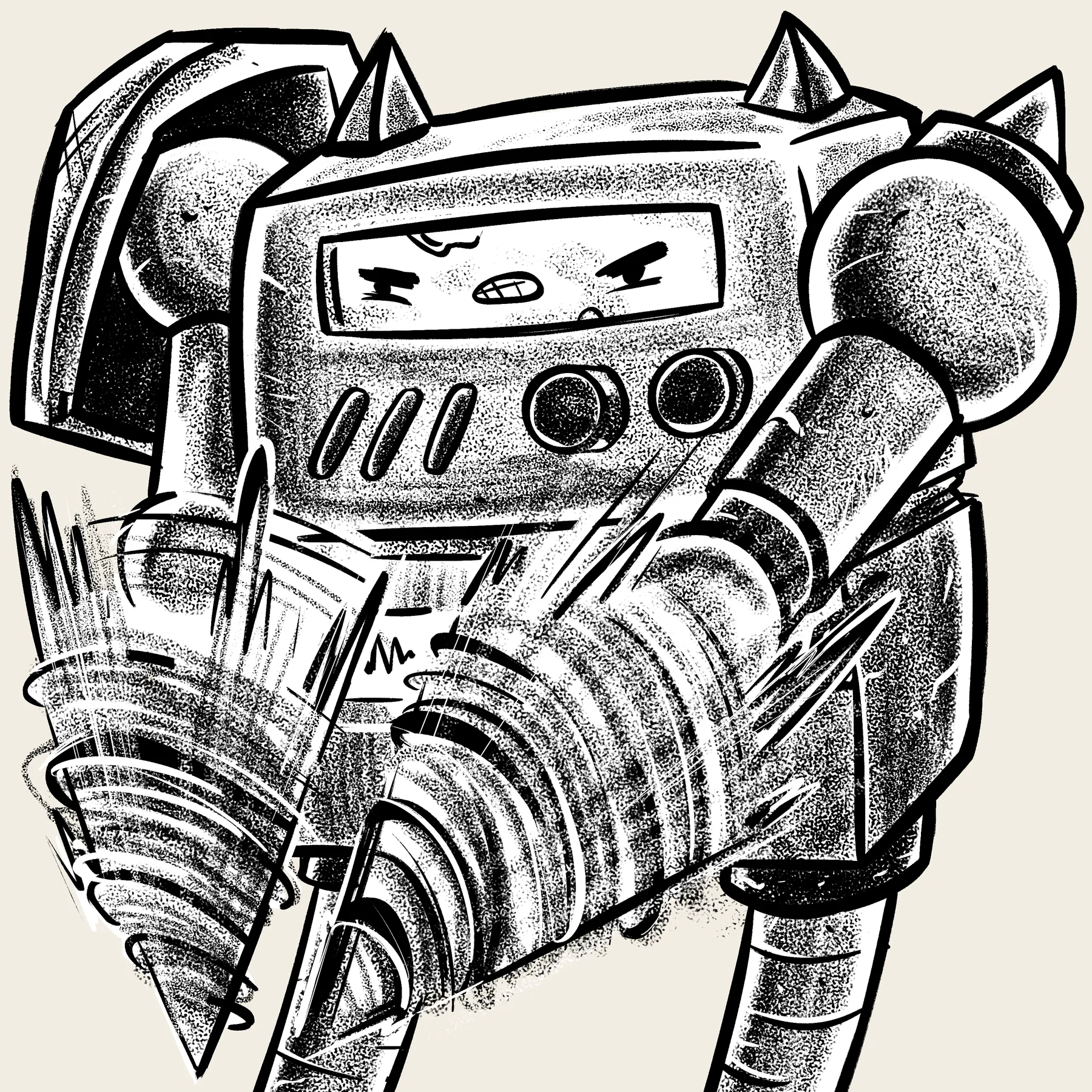 Volcanic Robot