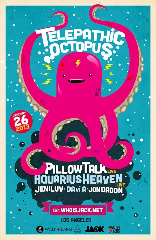 Telepathic Octopus, club night