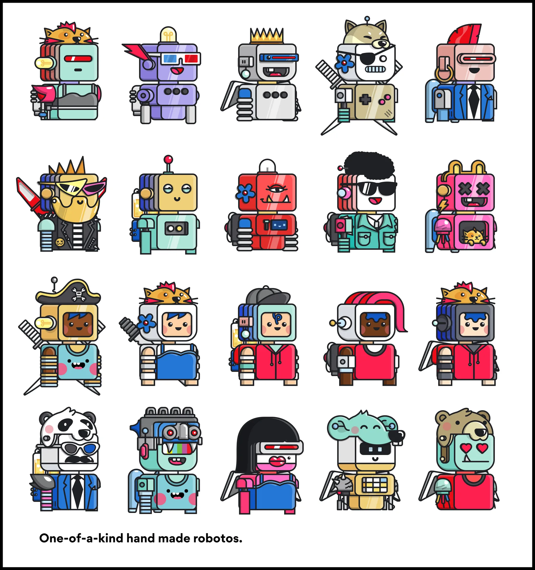 Hand-drawn ones, IRL