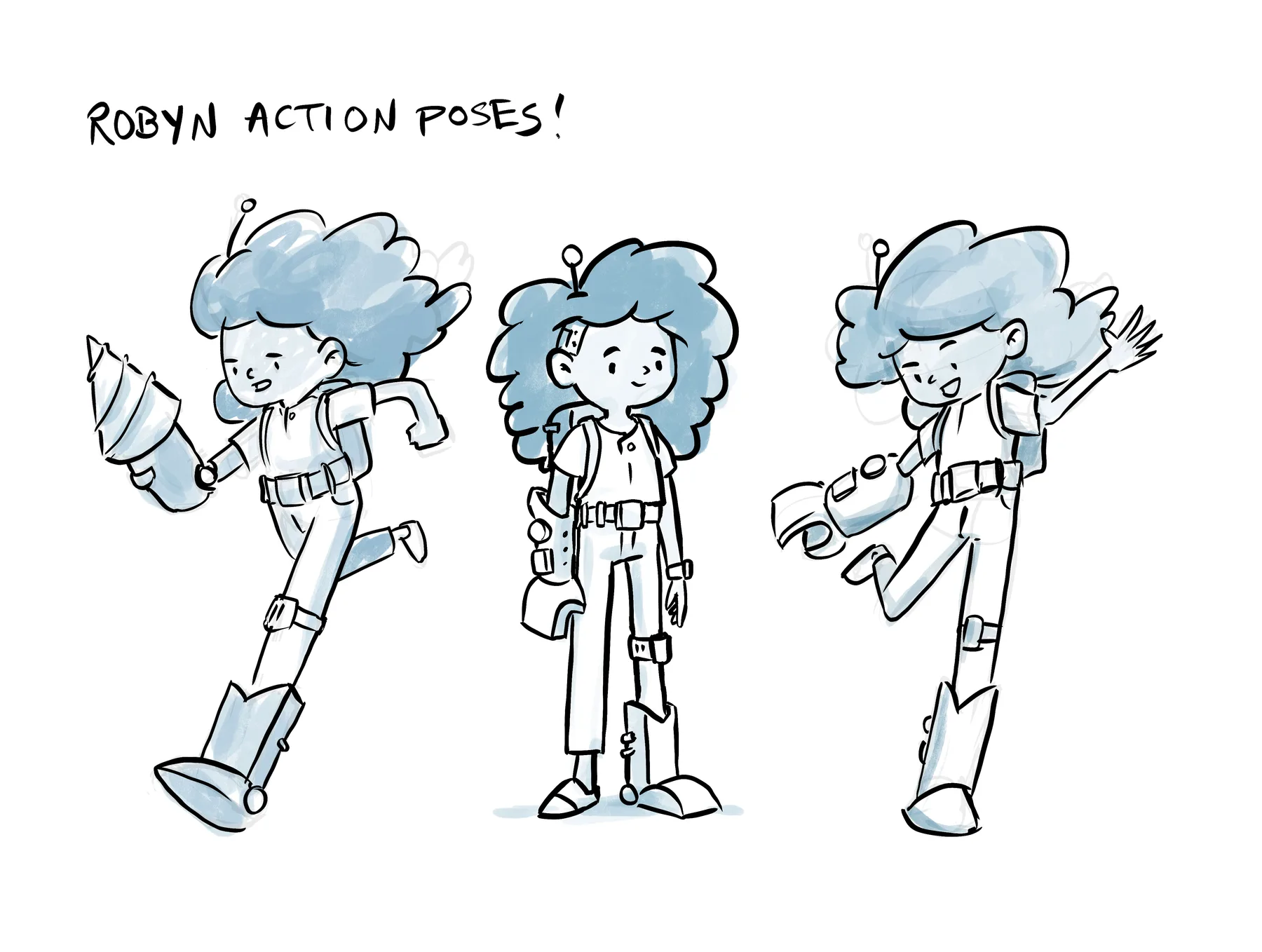 Learning how she moves