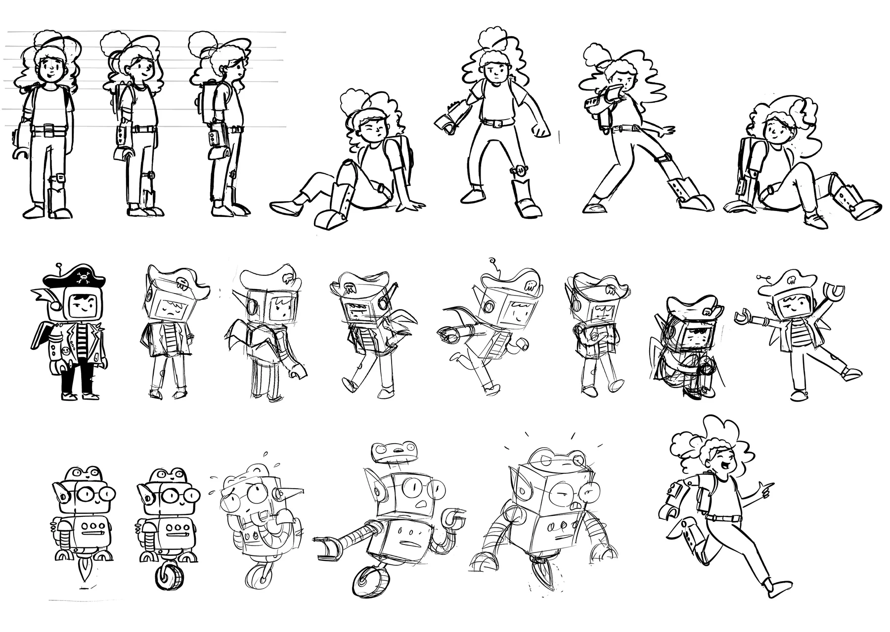 More sketches. Always more sketches